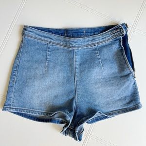 Free people Cyndi Stitched Hi Rise Shorts